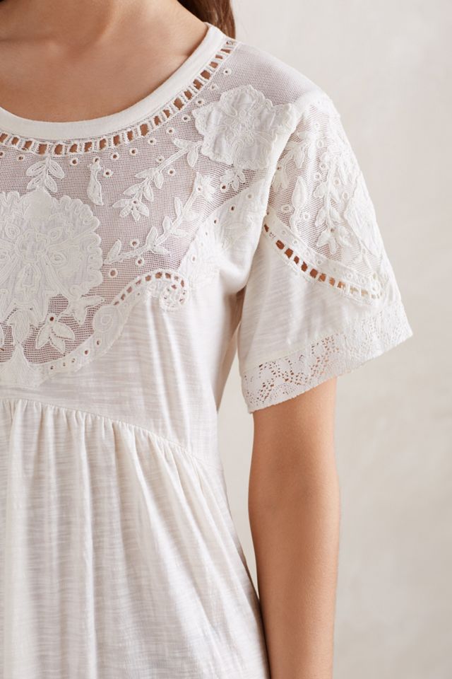 Lace Crochet Chemise #2