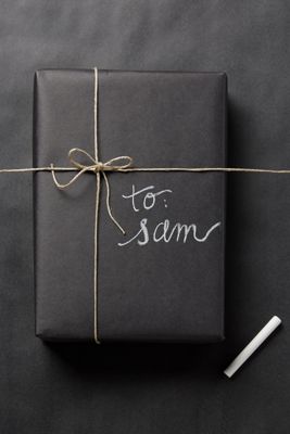 Chalkboard Gift Wrap