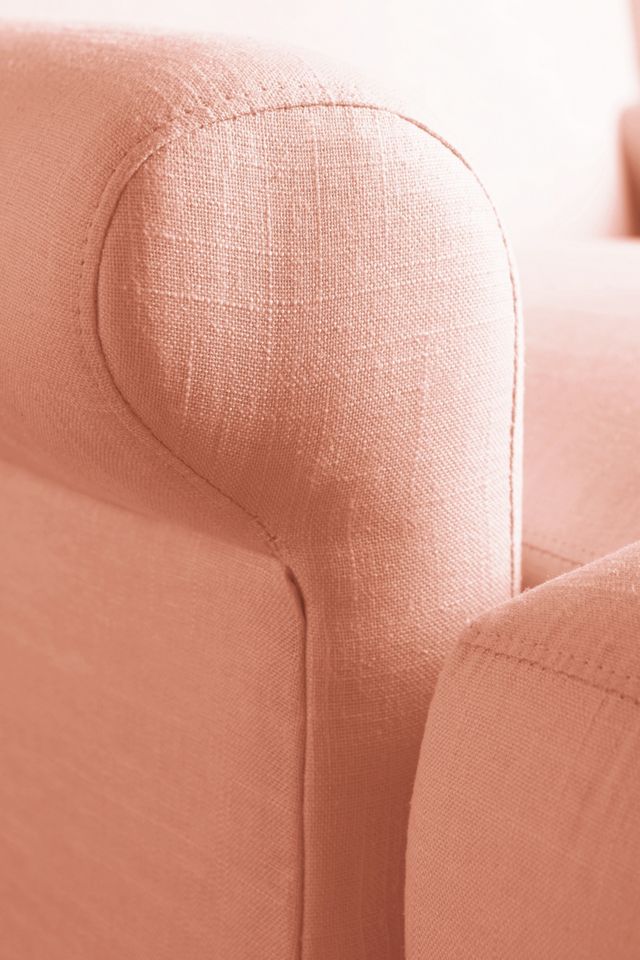 Linen Willoughby Chair, Wilcox #2