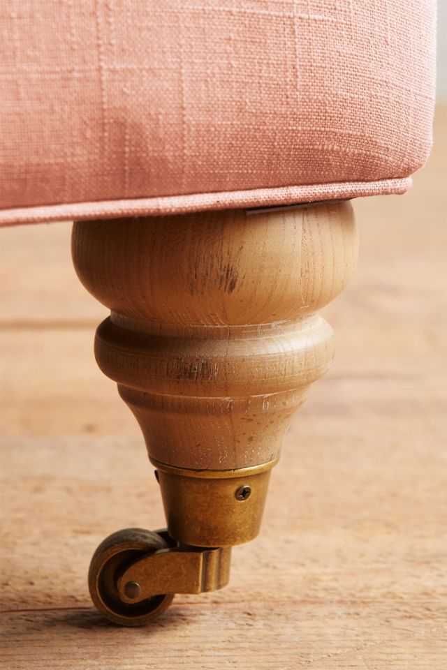 Linen Willoughby Chair, Wilcox #3