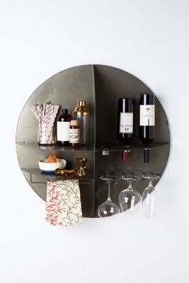 Bottoms-Up Bar Shelf  