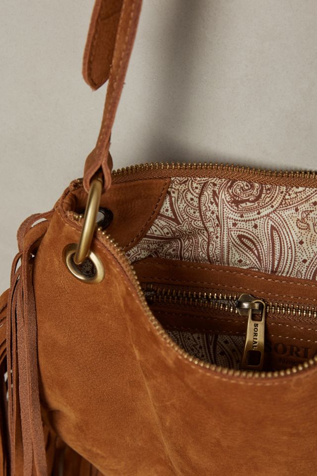 Fringed Suede Crossbody Bag #2