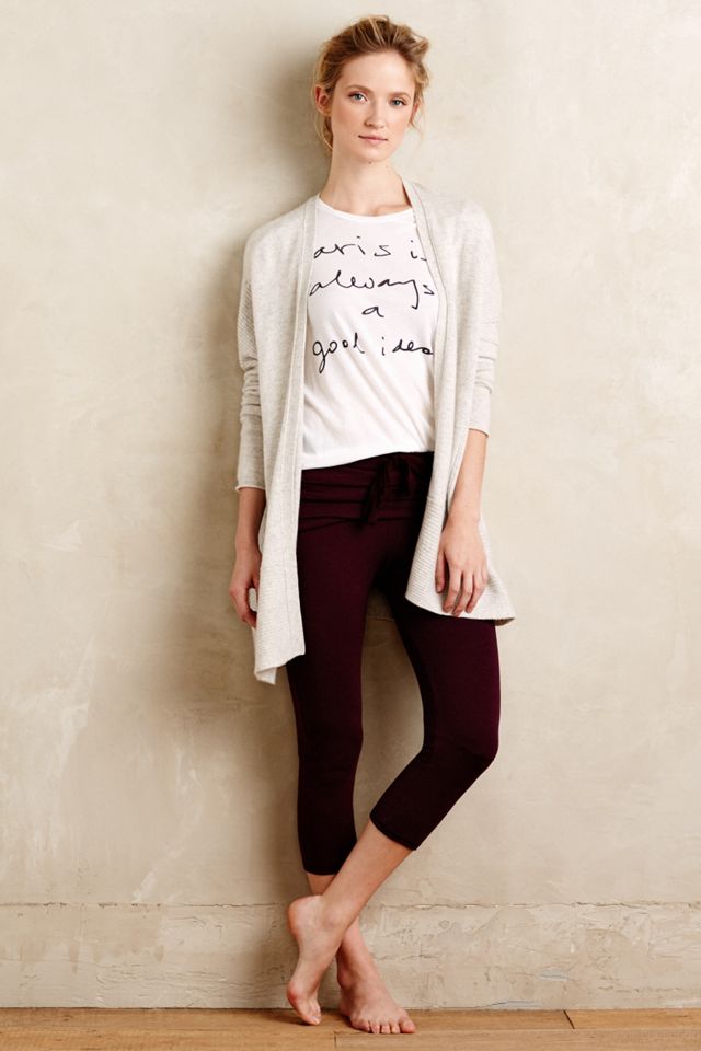 Foldover Capri Leggings #2