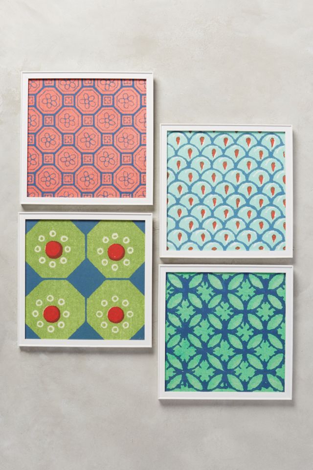 Octagon Chinoiserie Wall Art #1