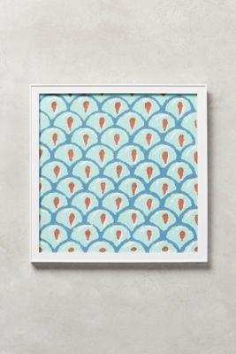 Octagon Chinoiserie Wall Art