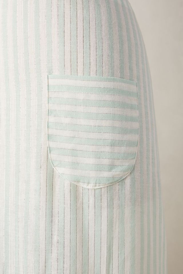 Shimmer Stripe Apron #1