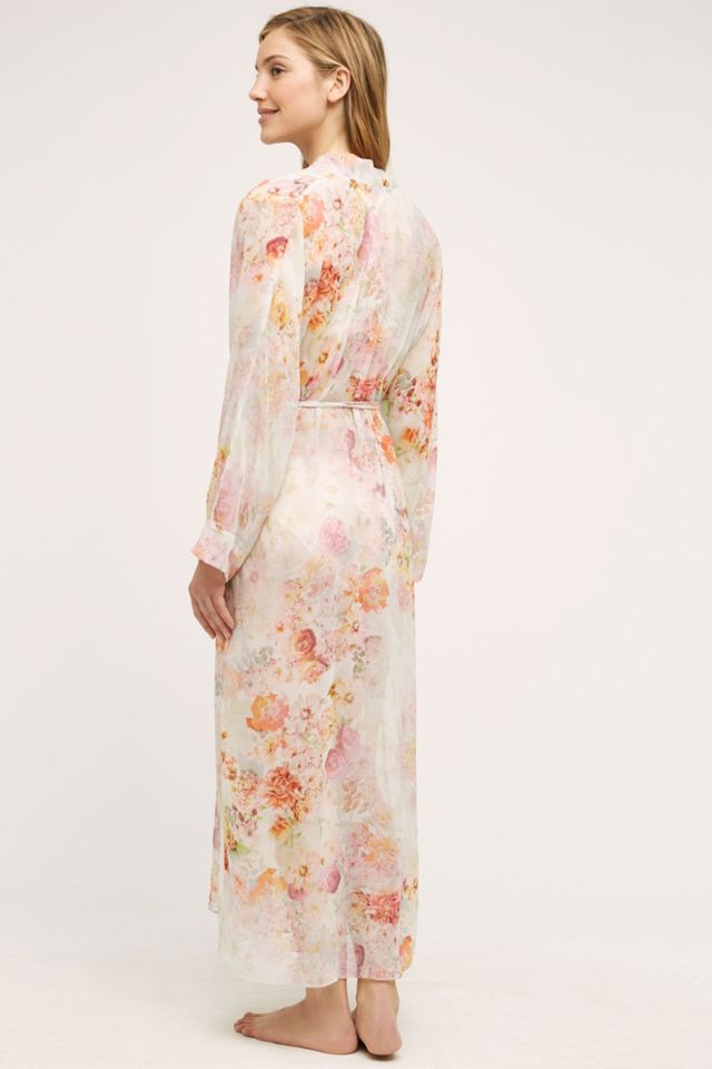 Flora Nikrooz Floral Chiffon Robe #1