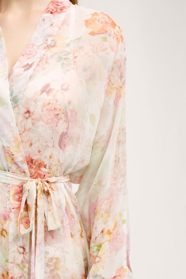 Flora Nikrooz Floral Chiffon Robe #2