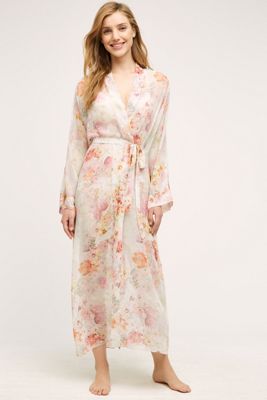 Flora Nikrooz Floral Chiffon Robe