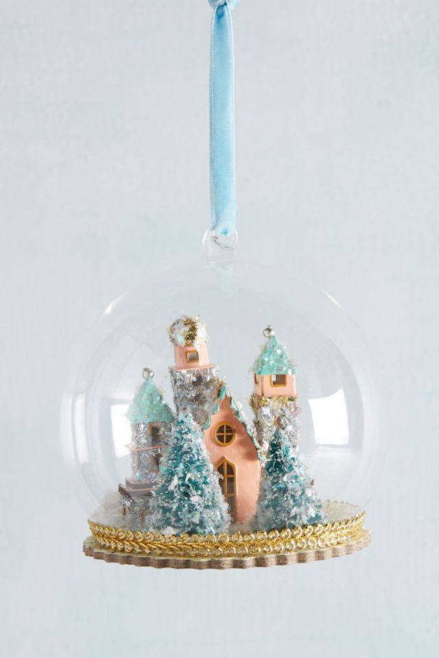 Enchanted Castle Globe Ornament