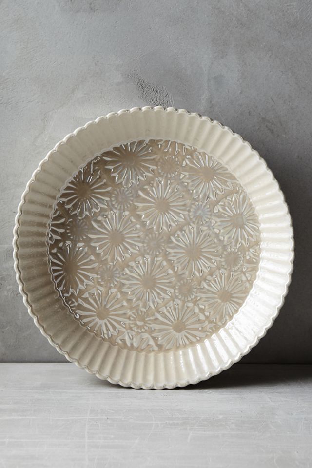 Raised Bloom Pie Pan #1