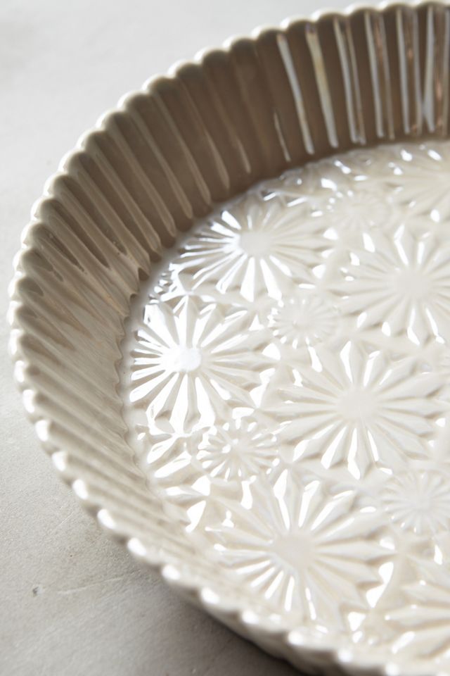 Raised Bloom Pie Pan #4