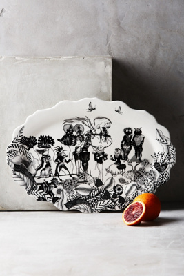 Wild Masquerade Platter | AnthroHome