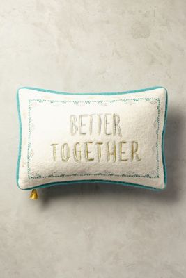 Festive Phrases Pillow