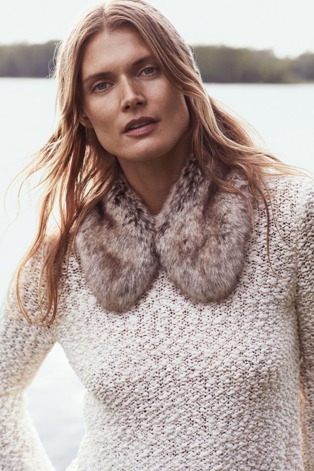 Turia Faux-Fur Collar #1