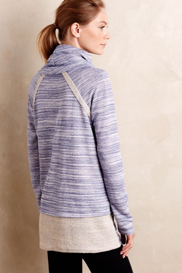 Cowled Spacedye Pullover #1