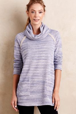 Cowled Spacedye Pullover