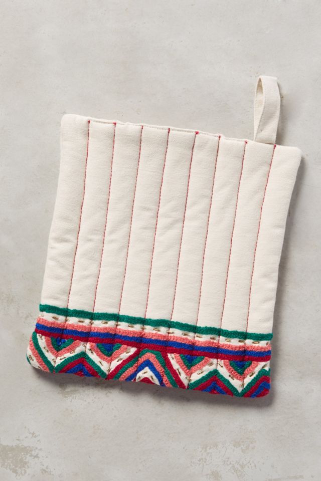 Kantha Pot Holders #3