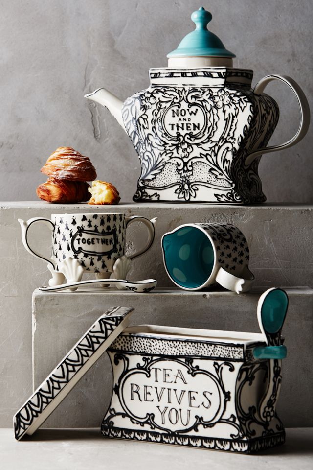 Sketched Story Teapot #2