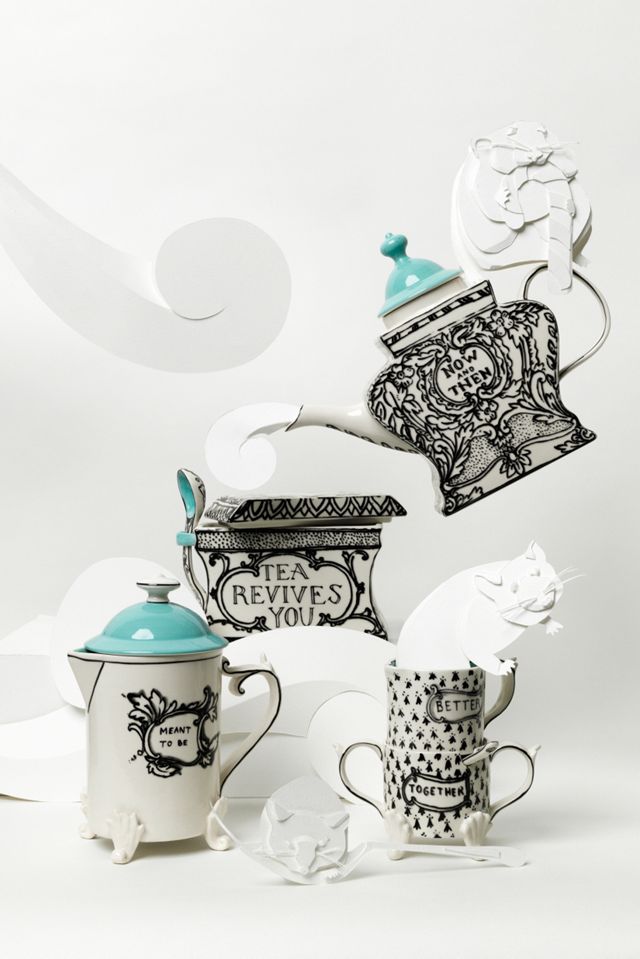 Sketched Story Teapot #3