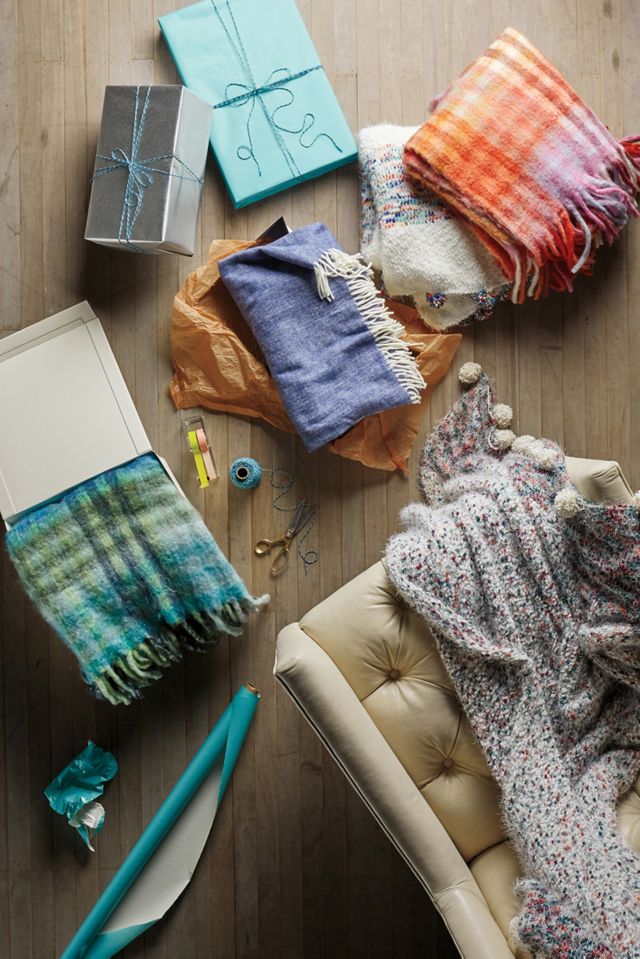 Knit Confetti Throw #2