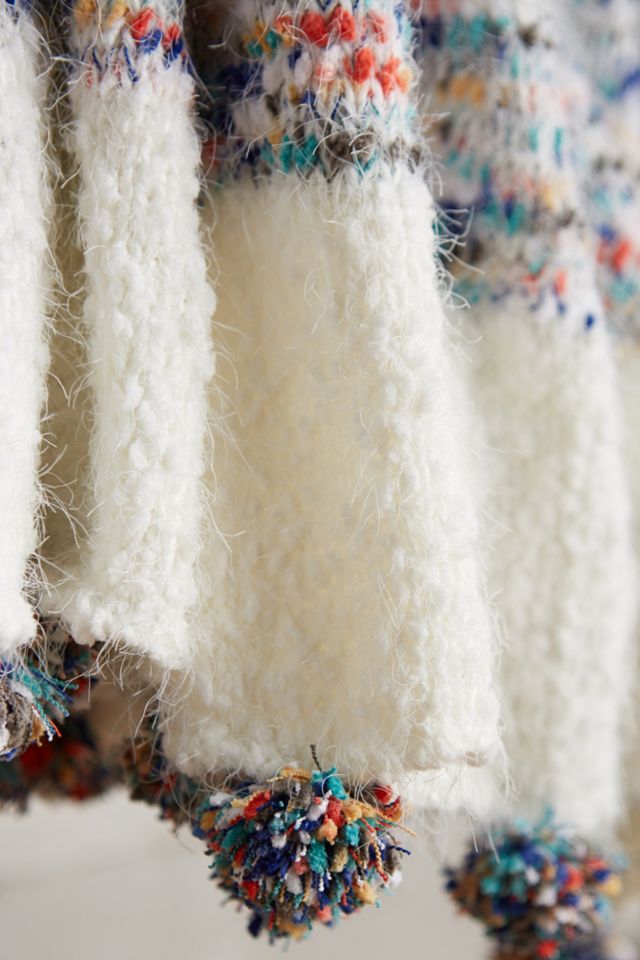 Knit Confetti Throw #3