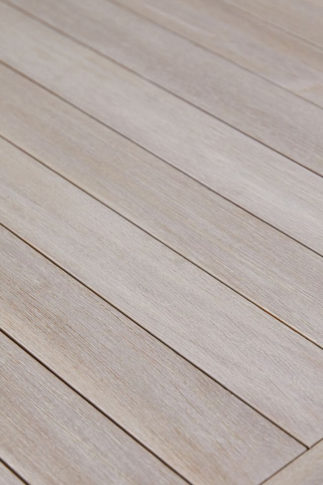 Vista Slatted Teak Dining Table | AnthroHome