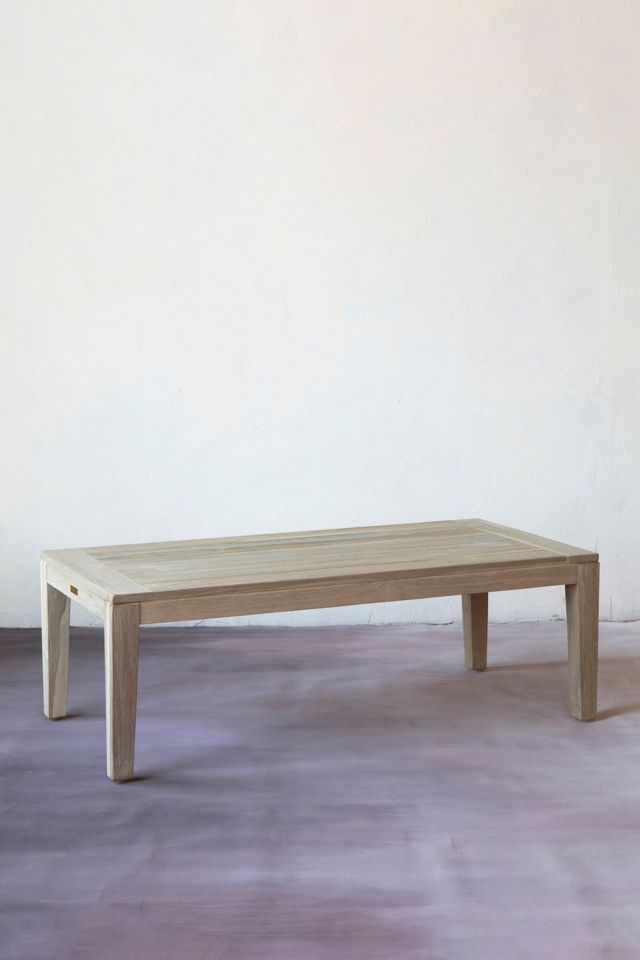 Vista Slatted Teak Coffee Table #1
