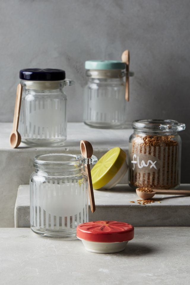 Cupboard Canister & Spoon #1