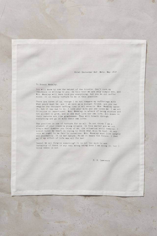 Love Letter Napkins #2