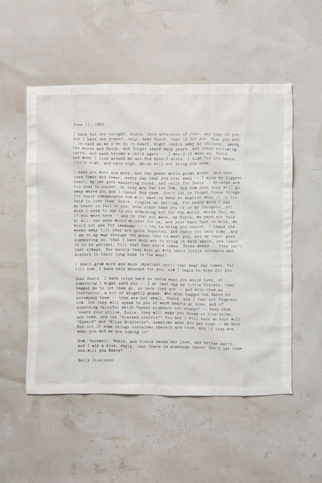 Love Letter Napkins #3