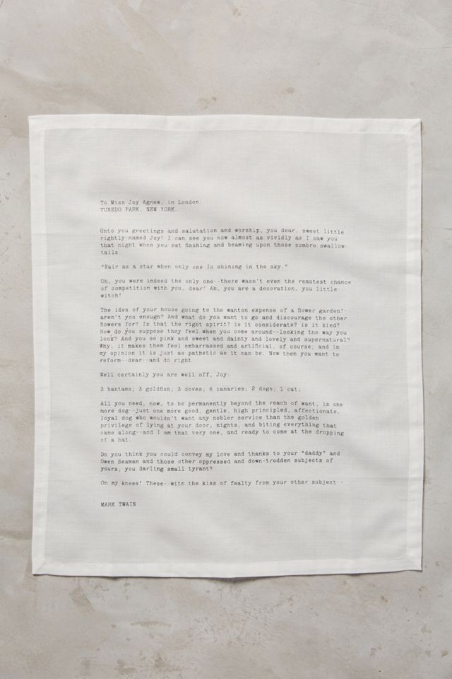 Love Letter Napkins #4