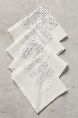 Love Letter Napkins