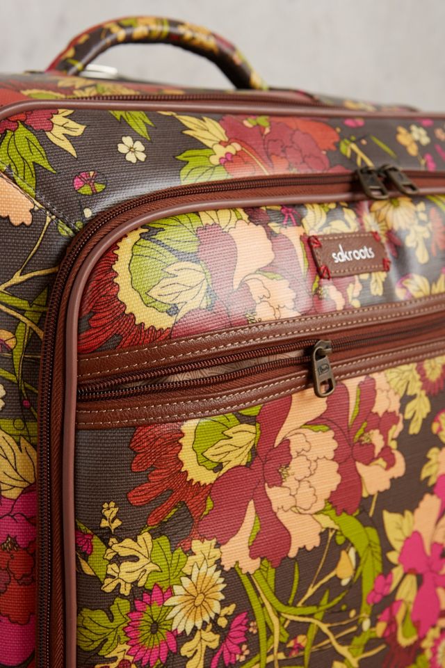 Wildflowers Rolling Suitcase #2