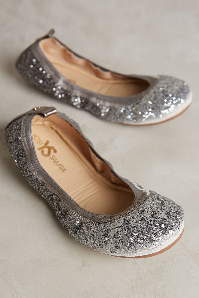 Yosi samra best sale glitter flats