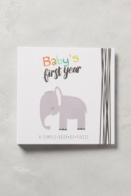 Baby's First Year Journal
