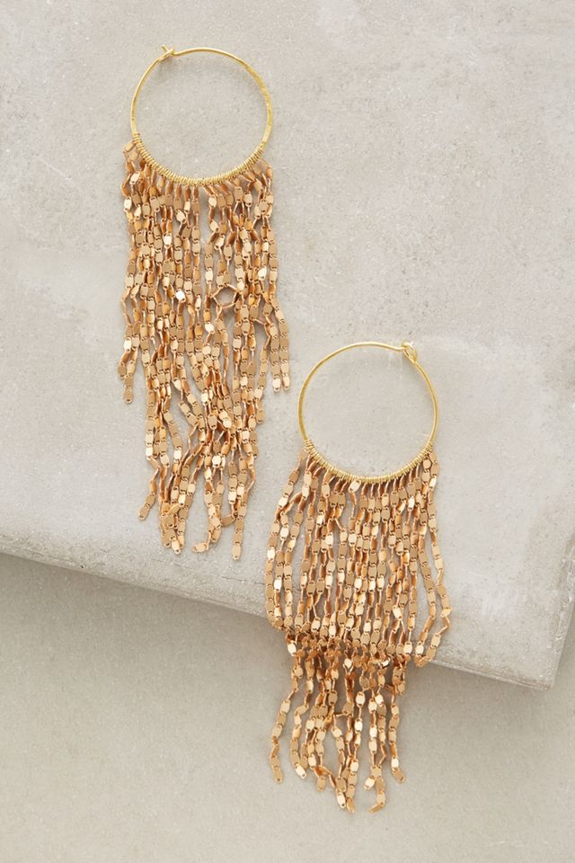 Fringed Tambourine Hoops