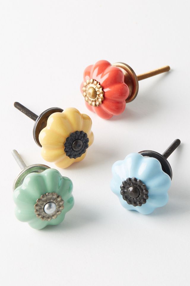 Ceramic Melon Knob #2