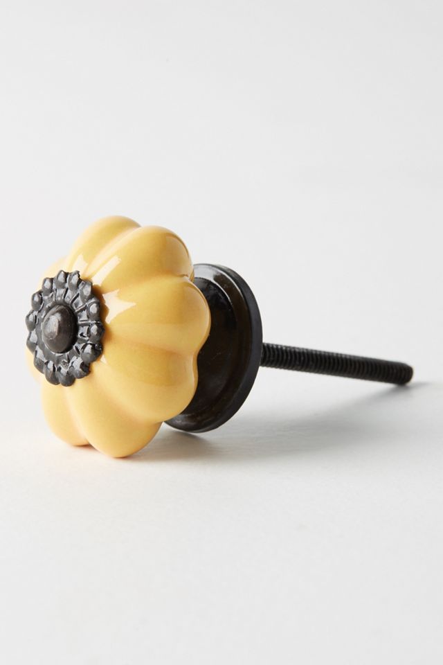 Ceramic Melon Knob #1