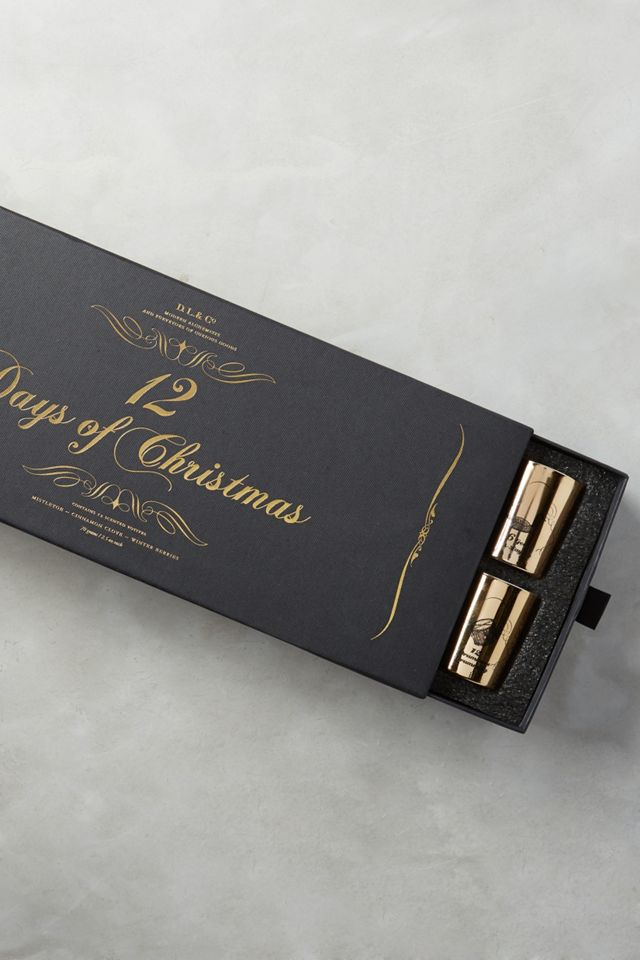 12 Days Of Christmas Candle Set #1