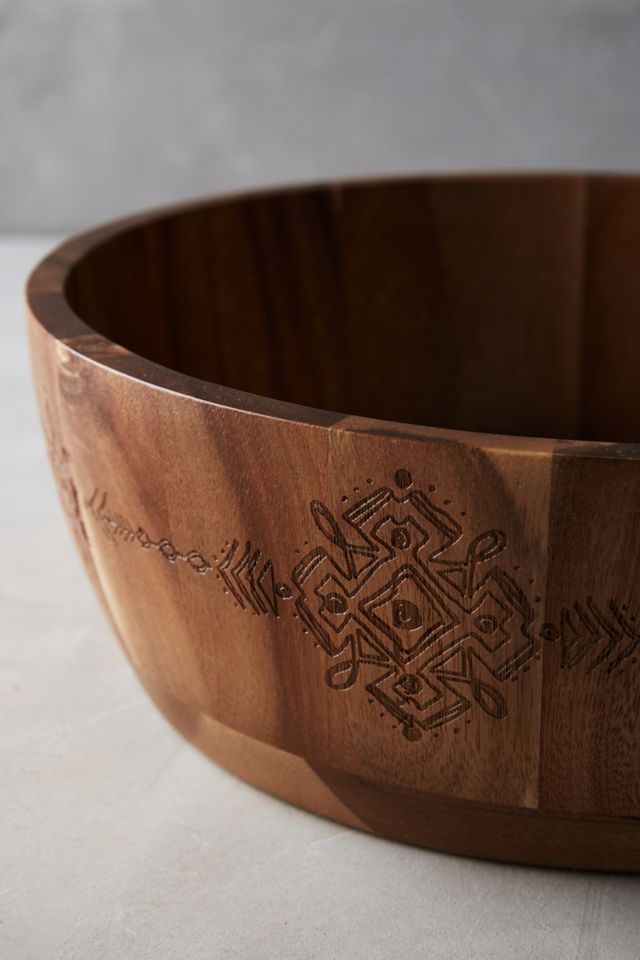 Acacia Serving Bowl #4