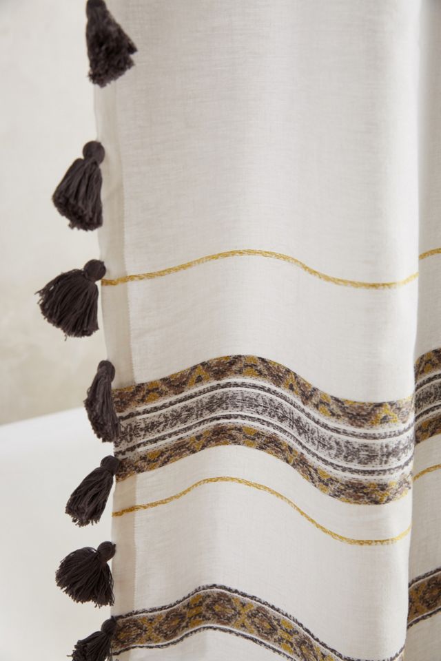 Diamanta Striped Shower Curtain #2