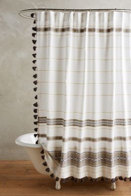 Diamanta Striped Shower Curtain