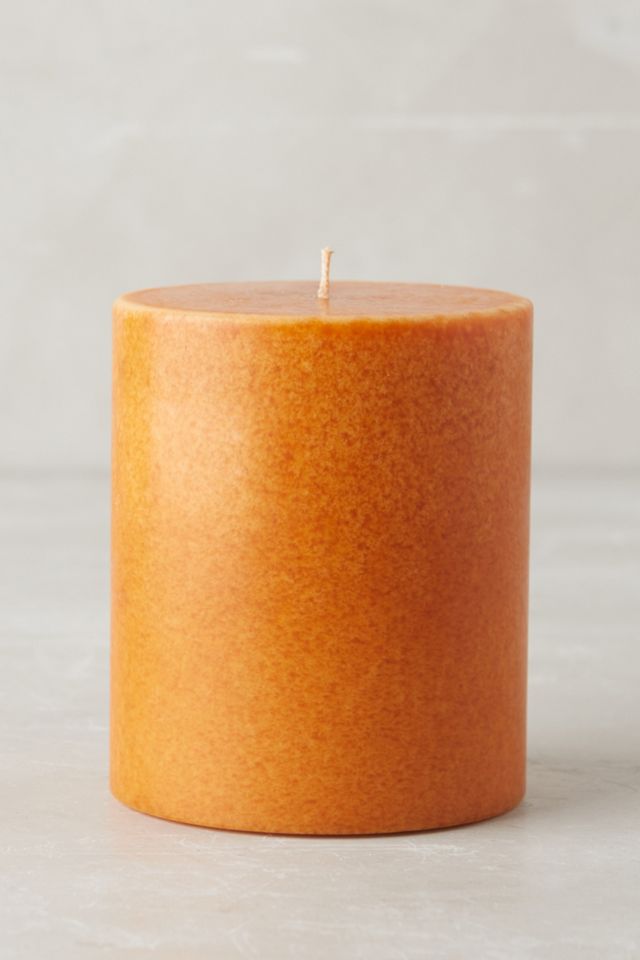 Autumnal Pillar Candle #1