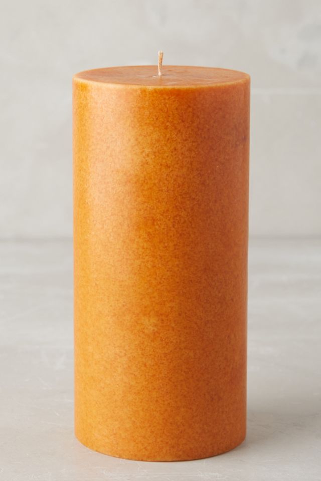 Autumnal Pillar Candle #2