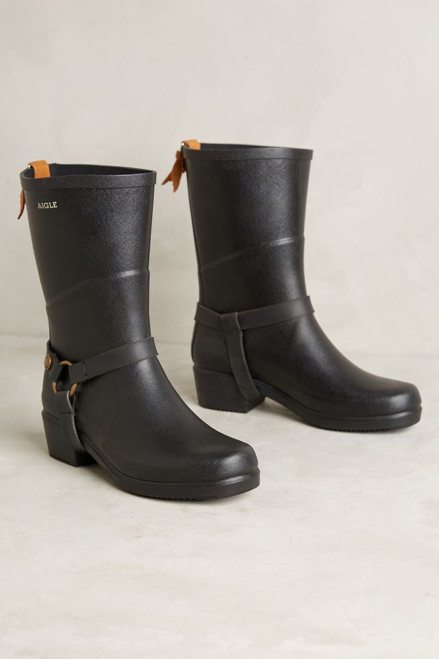 Aigle short hotsell rain boots