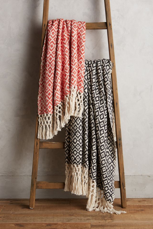 Diamond Weave Throw #2