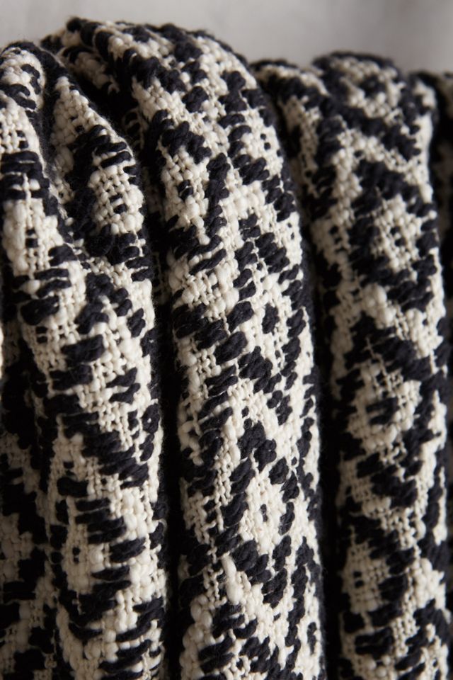 Diamond Weave Throw #1