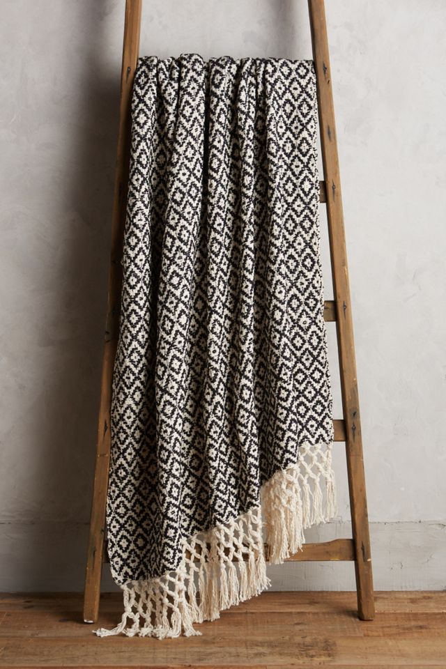 Diamond Weave Throw