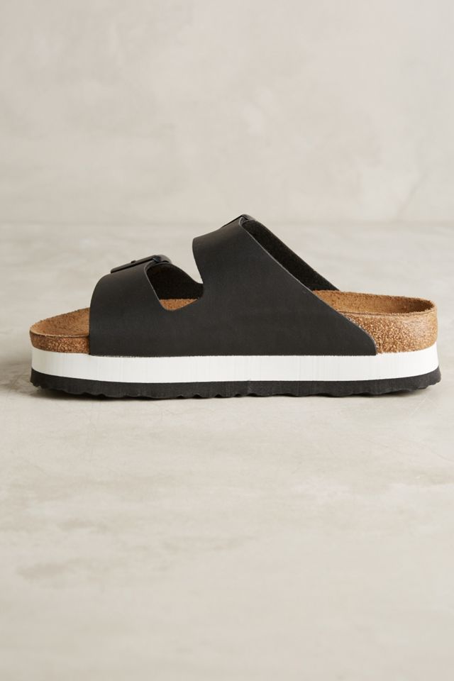Birkenstock Gizeh Platform Slides #2